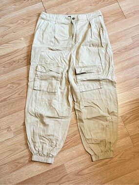 Boohoo Cargo Jogger Pants Size 12